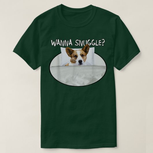 カーディガンウェルシュコーギー Tシャツ (デザイン正面)