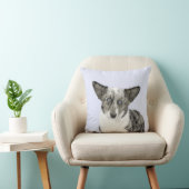 カーディガン絵画ウェルシュコーギーズ – オリジナルドッグアート クッション (椅子)