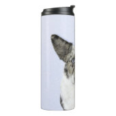 カーディガン絵画ウェルシュコーギーズ – オリジナルドッグアート タンブラー (回転左)