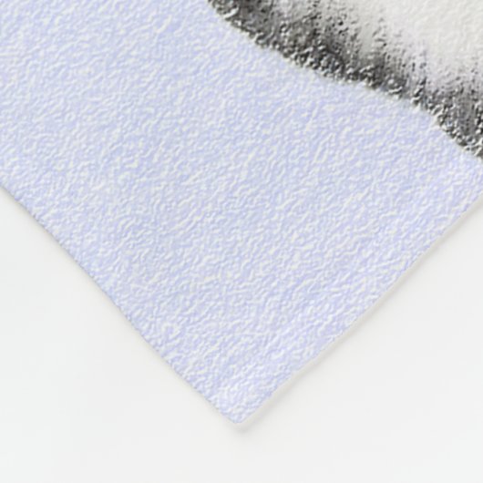 カーディガン絵画ウェルシュコーギーズ – オリジナルドッグアート フリースブランケット (角)