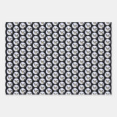 カーディガン絵画ウェルシュコーギーズ – オリジナルドッグアート ラッピングペーパーシート (正面3)