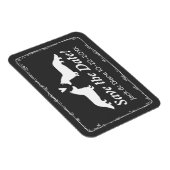 カーディガン・コーギスウェディング日付を保存 マグネット (右側)