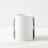 カーディガン コーギー 水彩画 コーヒーマグカップ (中央)