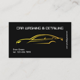 カーディテリングテクノブラックゴールデン 名刺