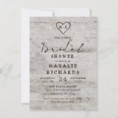 カーディド素朴ス結婚・スウィートアーツブライダルシャワー 招待状 (正面)