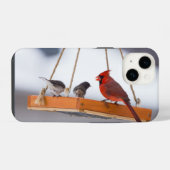カーディナルとジュンコのiPhoneケース iPhoneケース (裏面横)