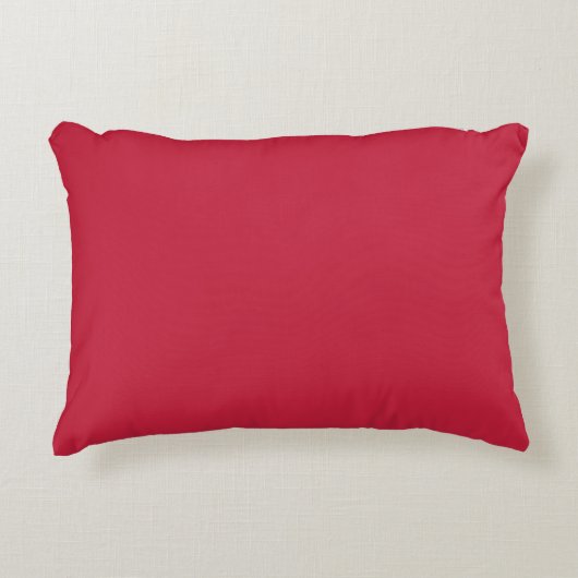 カーディナルレッド（単色） アクセントクッション (正面)