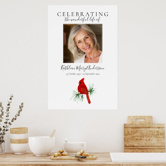 カーディナル葬儀 ポスター (キッチン)