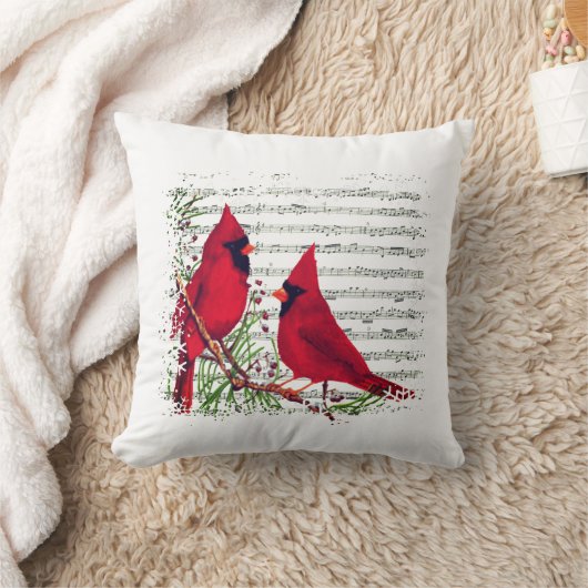 カーディナル クッション (ブランケット)