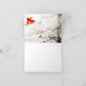 カーディナル グリーティング カード, 鳥のグリーティング カード (内部)