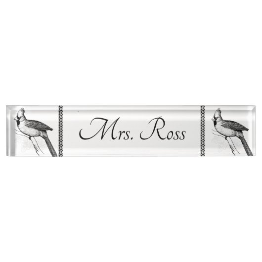 カーディナル デスクネームプレート (正面)