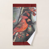 カーディナル バスタオルセット (ハンドタオル)