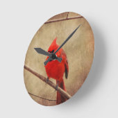 カーディナル ラウンド壁時計 (傾斜)