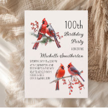 カーディナル+雪+冬+鳥+100歳の誕生日