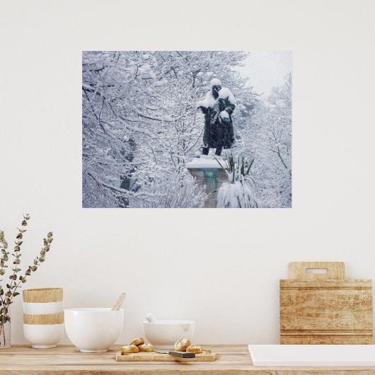 カーディフに雪 ポスター (キッチン)