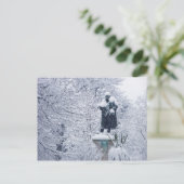 カーディフに雪 ポストカード (スタンド正面)