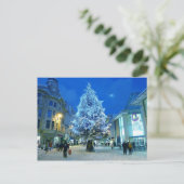 カーディフに雪 ポストカード (スタンド正面)