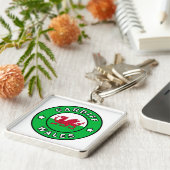 カーディフウェールズ キーホルダー (側面)