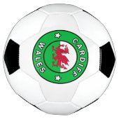 カーディフウェールズ サッカーボール (回転)