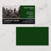 カーディフキャッスルIIセピア 名刺 (正面/裏面)