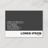 カーディフキャッスルIIセピア 名刺 (裏面)