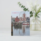 カーディフベイホイールビューポストカード ポストカード (スタンド正面)