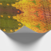 カーディフペイズリーサンセット ラッピングペーパー (角)