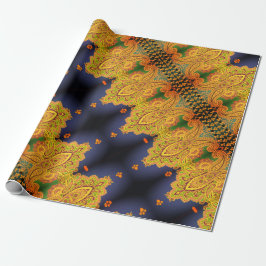 カーディフペイズリーサンリア ラッピングペーパー