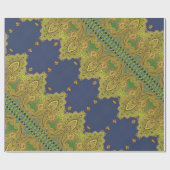 カーディフペイズリー ラッピングペーパー (フラット)