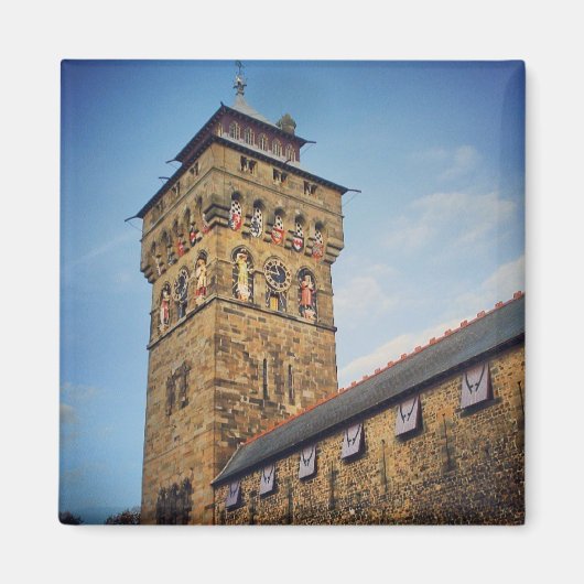 カーディフ城磁石 マグネット (正面)