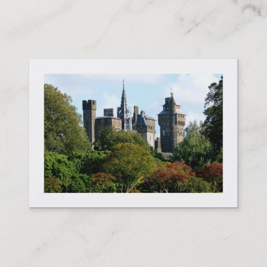 カーディフ城縁どII () 名刺 (正面)