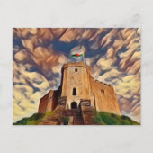 カーディフ城，カーディフ，ウェールズのはがき ポストカード (正面)