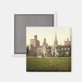 カーディフ城II、カーディフ、ウェールズ マグネット (正面/裏面)