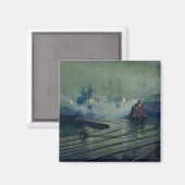 カーディフ波止場, 1896 マグネット (正面/裏面)