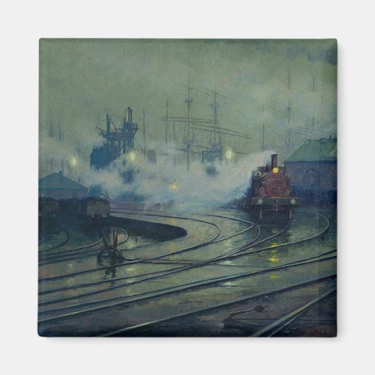 カーディフ波止場, 1896 マグネット (正面)