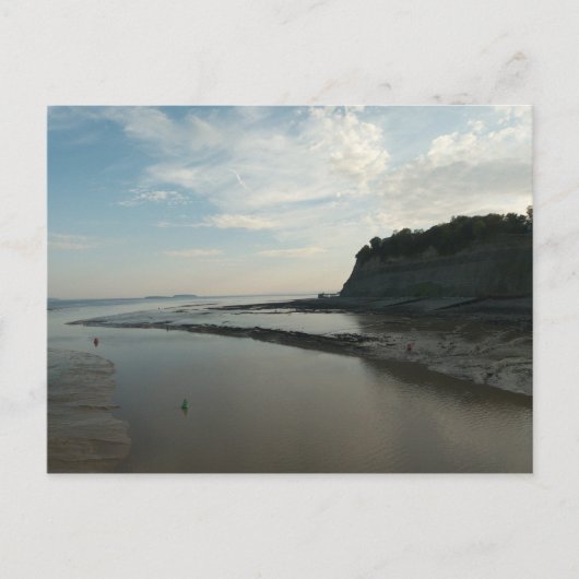 カーディフ湾への入口チャンネル ポストカード (正面)