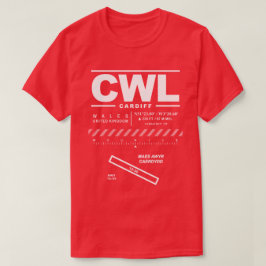 カーディフ空港CWL Tシャツ
