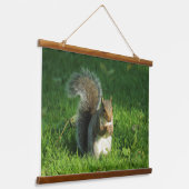 カーディフ・ビュート・パーク・グレイ・リス 吊り下げ型タペストリー (傾斜あり)