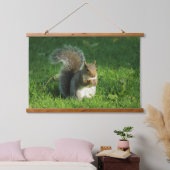 カーディフ・ビュート・パーク・グレイ・リス 吊り下げ型タペストリー (寝室)