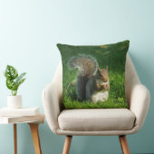 カーディフ・ビュート・パーク・グレー・リス クッション (椅子)