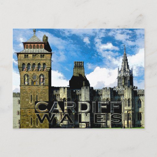 カーディフ ポストカード (正面)