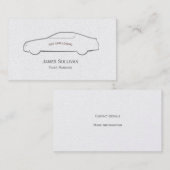 カーディーラーおよびリースの名刺 名刺 (正面/裏面)