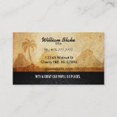 カーディーラーのスローガン 名刺 (裏面)