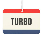 カーディーラーのターボプロモーションカスタマイズ カーエアーフレッシュナー (裏面)