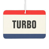 カーディーラーのターボプロモーションカスタマイズ カーエアーフレッシュナー (正面)