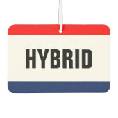 カーディーラーのハイブリッドプロモーションカスタマイズ カーエアーフレッシュナー (正面)