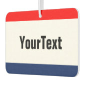 カーディーラーのプロモーションサイネージそれをパーソナライズ カーエアーフレッシュナー (左)