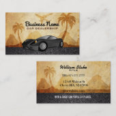 カーディーラーの名刺 名刺 (正面/裏面)