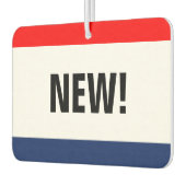 カーディーラースタイル新しいプロモーションカスタマイズ カーエアーフレッシュナー (左)