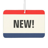 カーディーラースタイル新しいプロモーションカスタマイズ カーエアーフレッシュナー (正面)